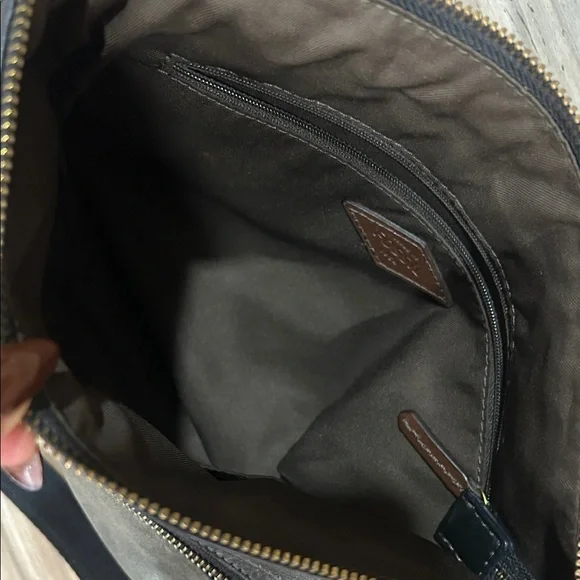 Fossil Black and Brown Messenger Bag - Picture 7 of 7